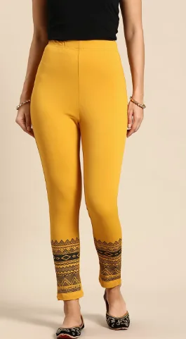 Cotton Leggings Exporter - Printed & Plain Variants